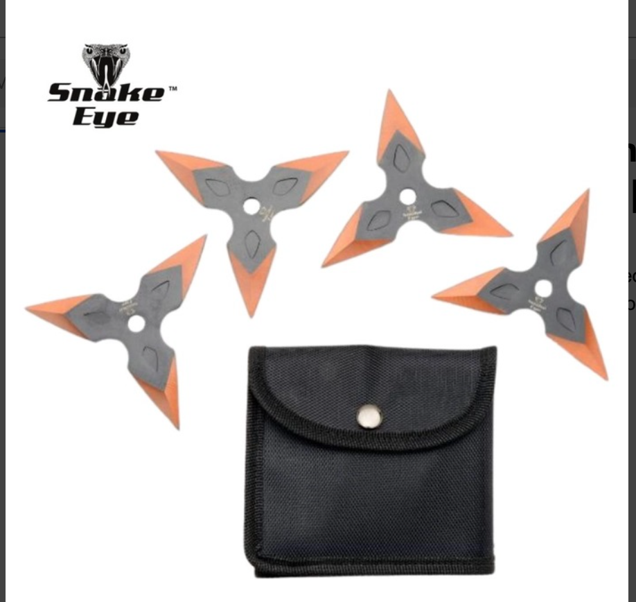 MYSTERY NINJA THROWING STARS