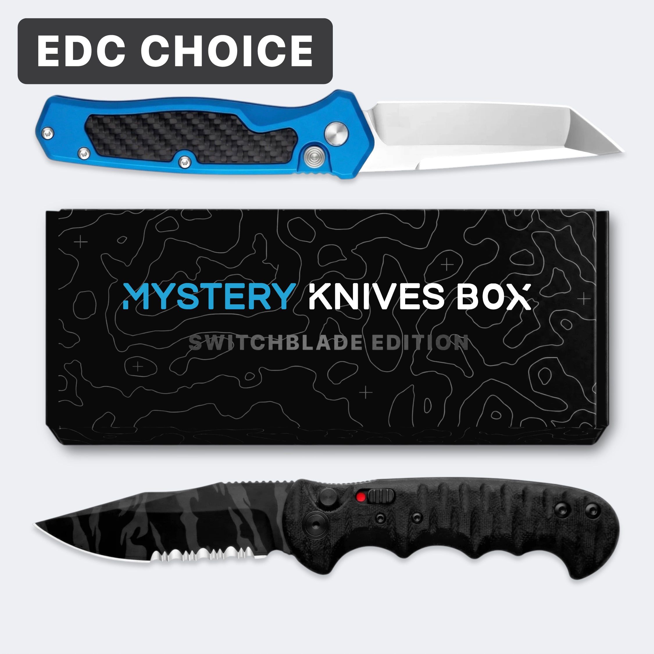 Switchblade Mystery Knives Box
